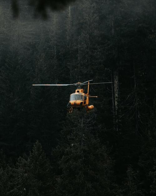 Helikopterns roll i anläggningsbranschen